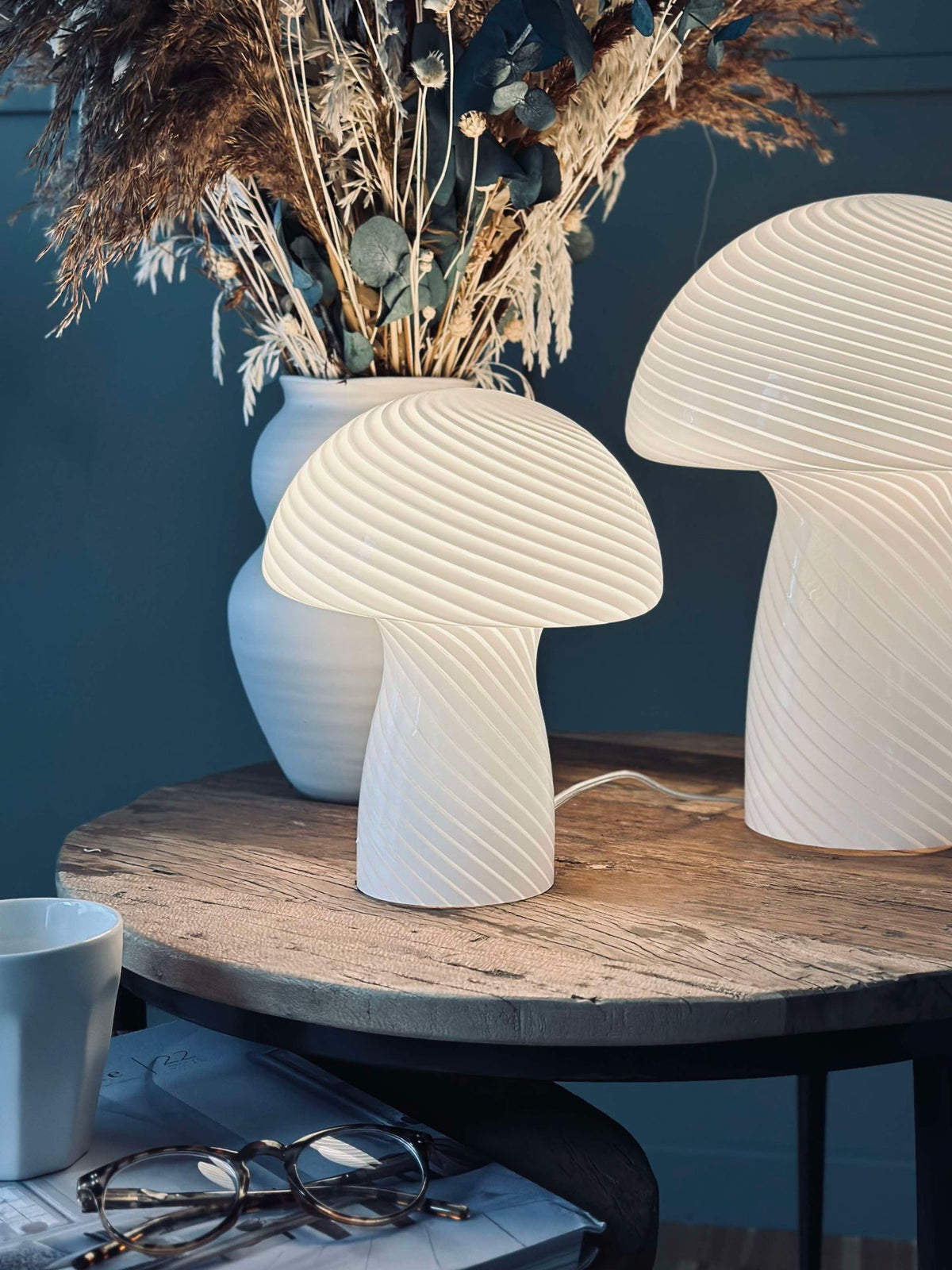 Mushroom Elsa - Wit 24 cm