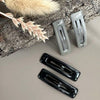 Haarspeldjes Black / Grey - 4 stuks