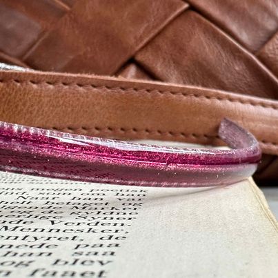 Haarband Pink Glitter
