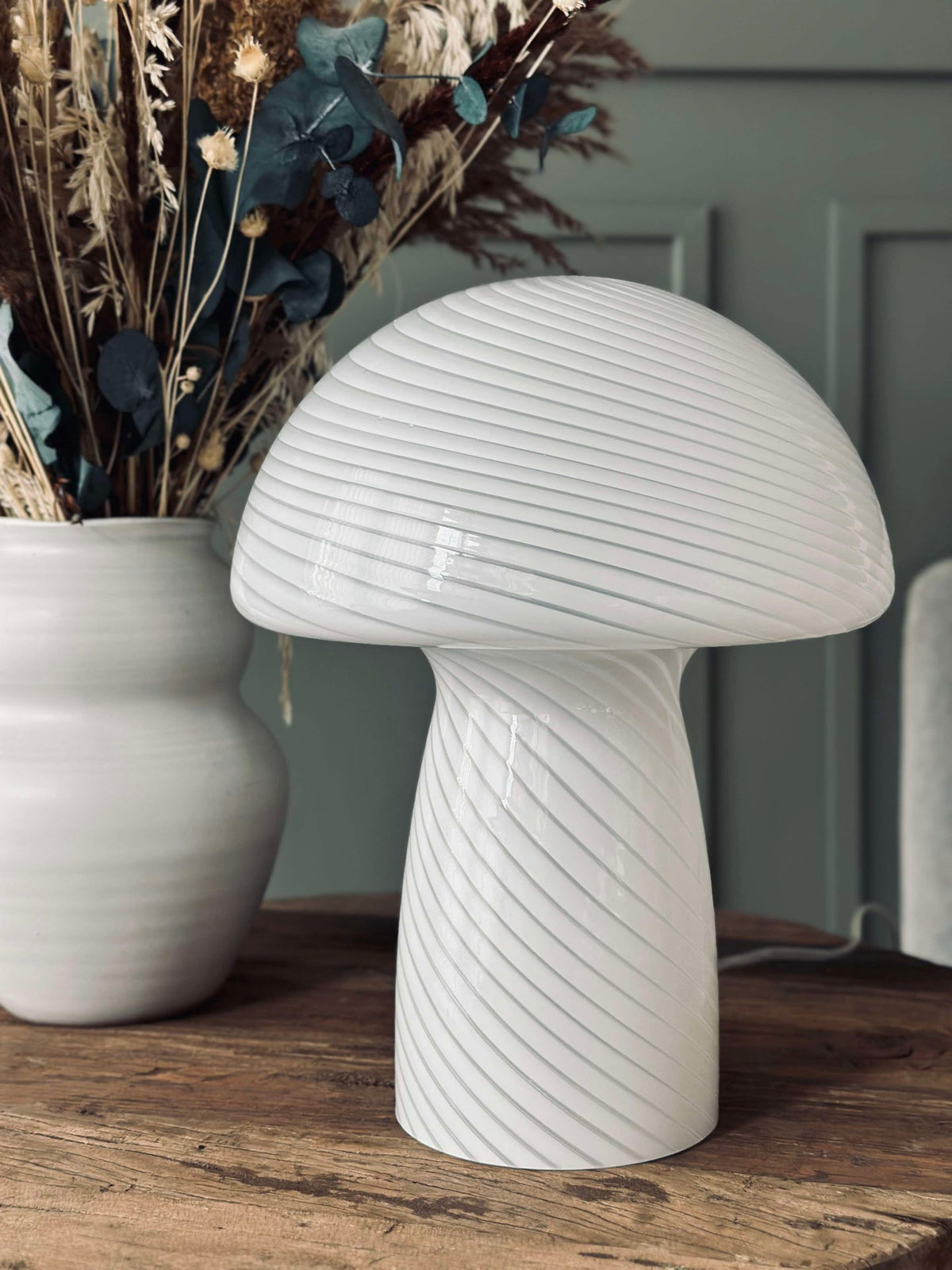 Mushroom Elsa - Wit 24 cm