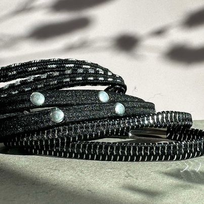 Haarelastiekjes Black / Silver - 3 mix