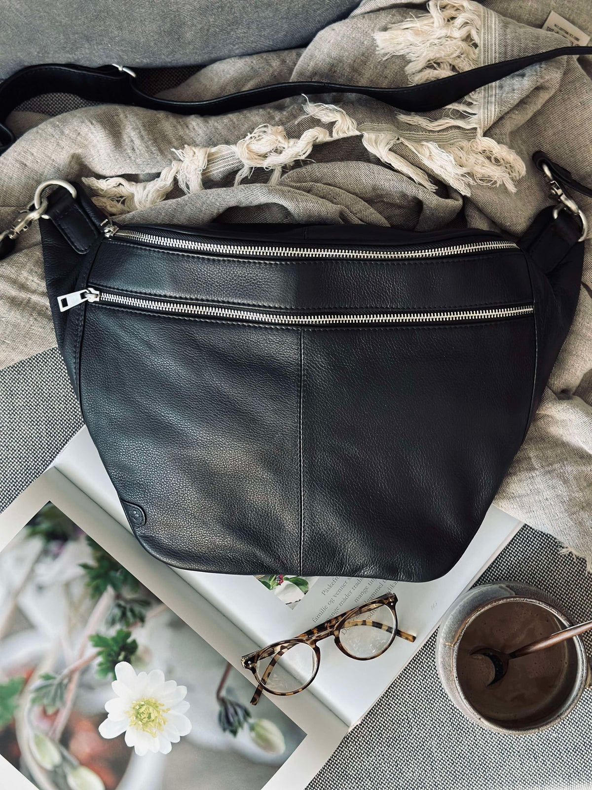 Bumbag BIG Astrid - Zwart / Zilver