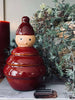 Kerstman keramiek - Rood