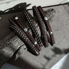 Haarelastiekjes Brown / Silver - 3 mix