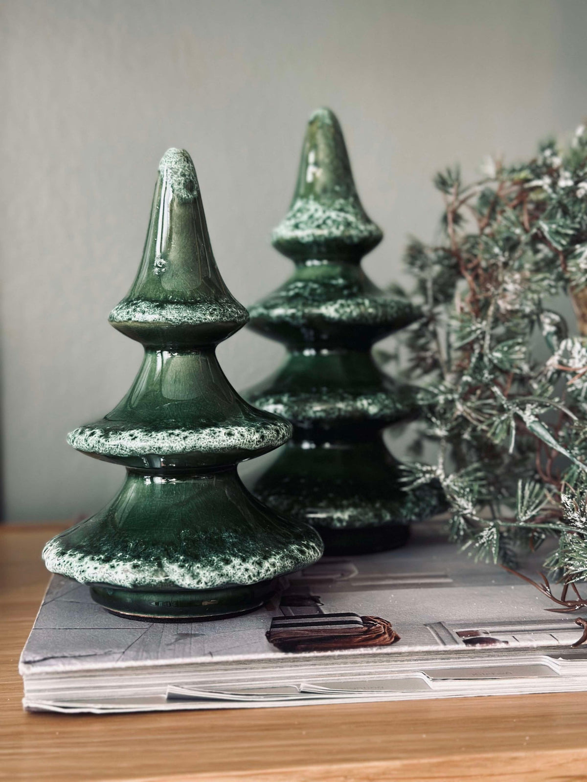 Kerstboompje Keramiek 18 cm