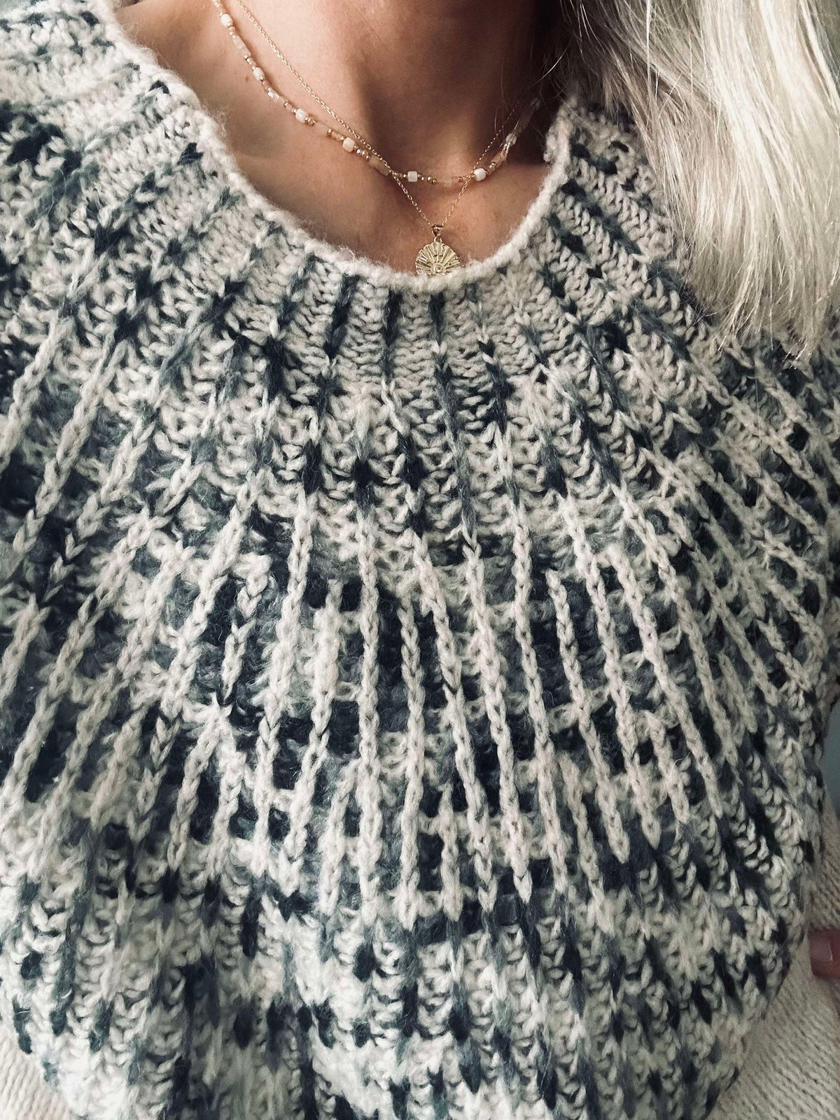 Trui Lilia Grigio