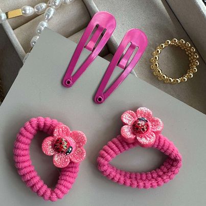 Haaraccessoires set Marie - Roze
