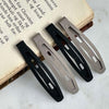 Haarspelden Mat Black / Grey - 4 stuks