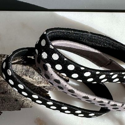 Haarelastieken Black / Grey - 3 stuks
