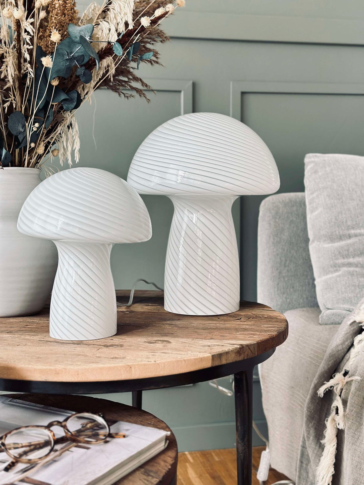 Mushroom Elsa - Wit 24 cm