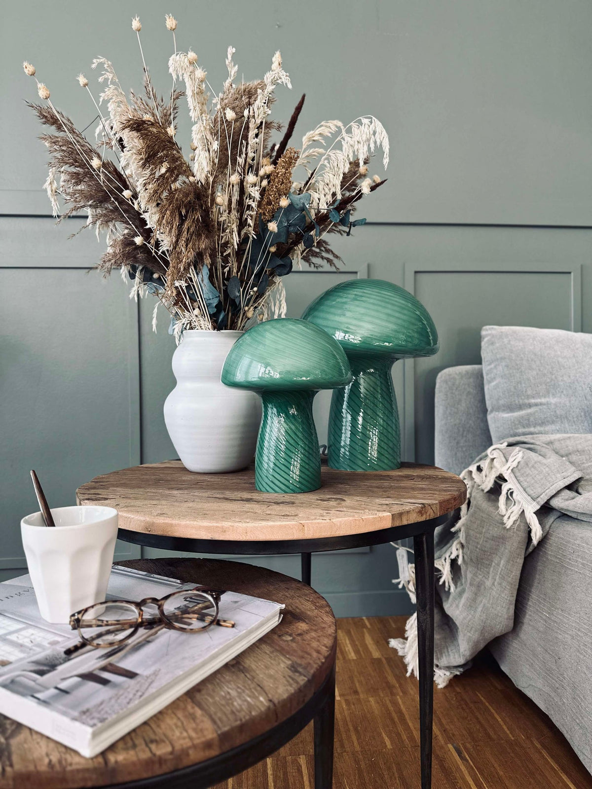 Mushroom Elsa - Groen 32 cm