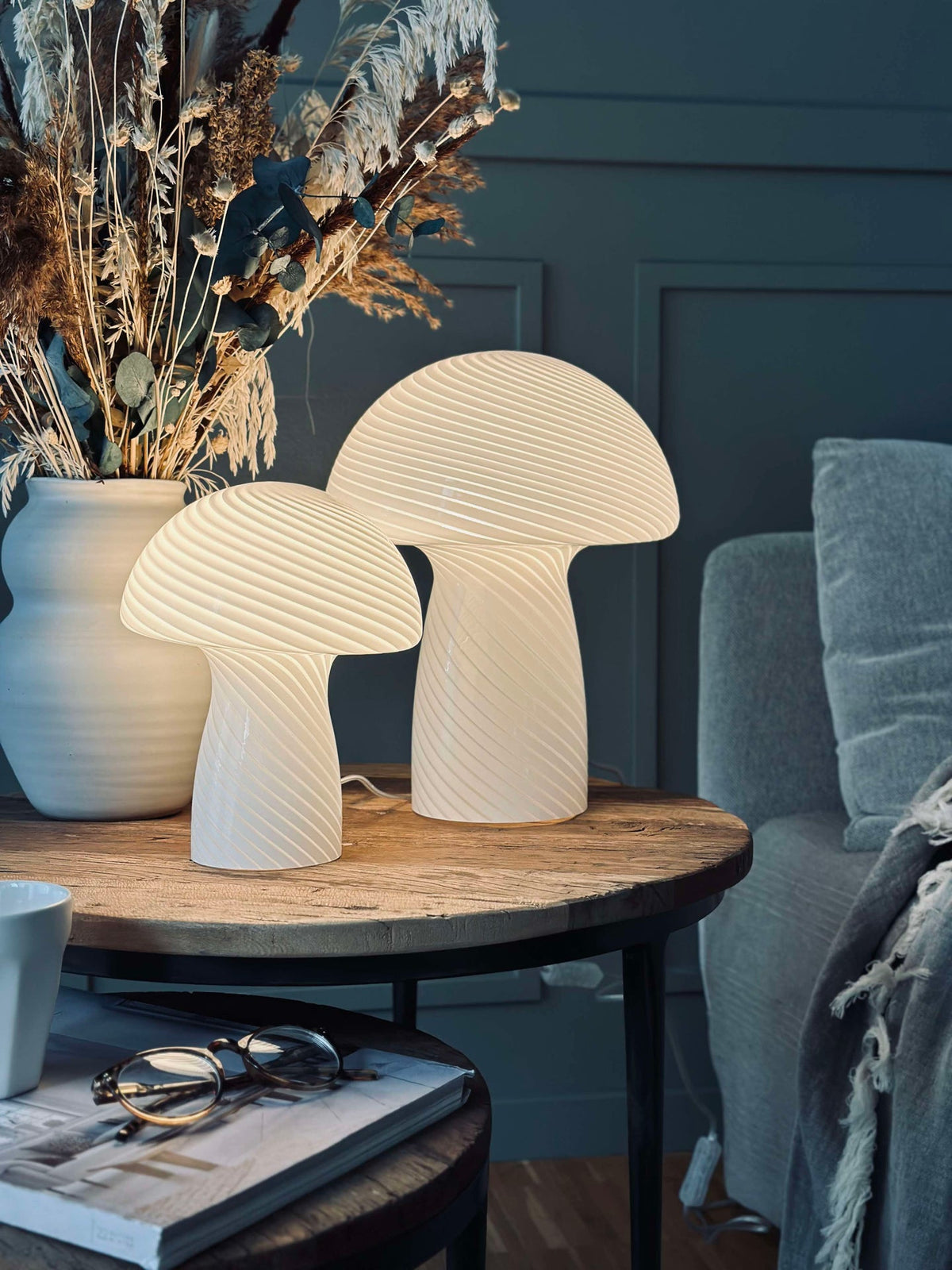 Mushroom Elsa - Wit 32 cm
