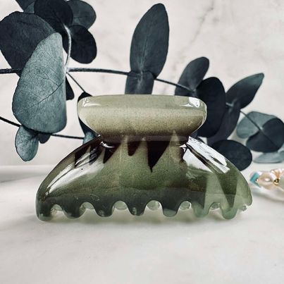 Haarclip Ivy - Green