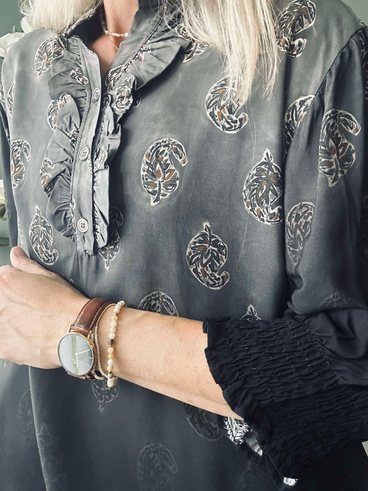Blouse MdcUnnur - Grey Faded