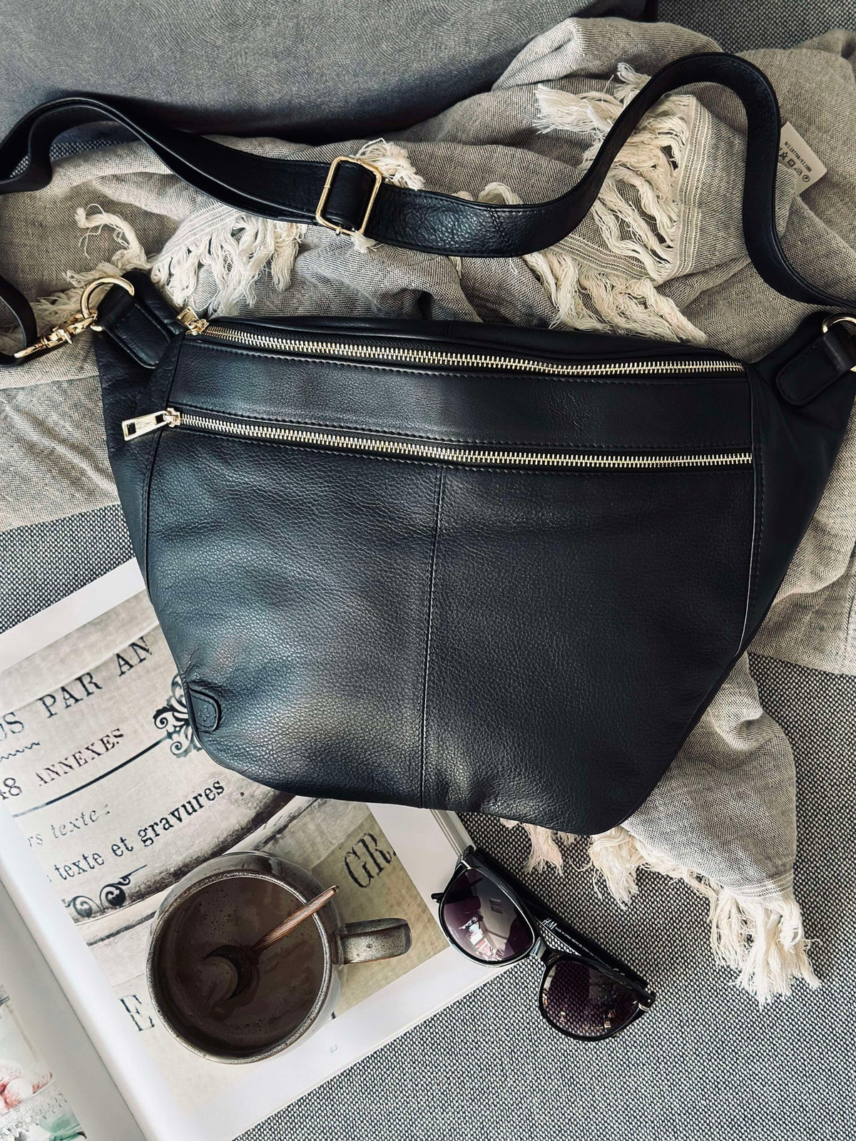 Bumbag BIG Astrid - Zwart / Goud
