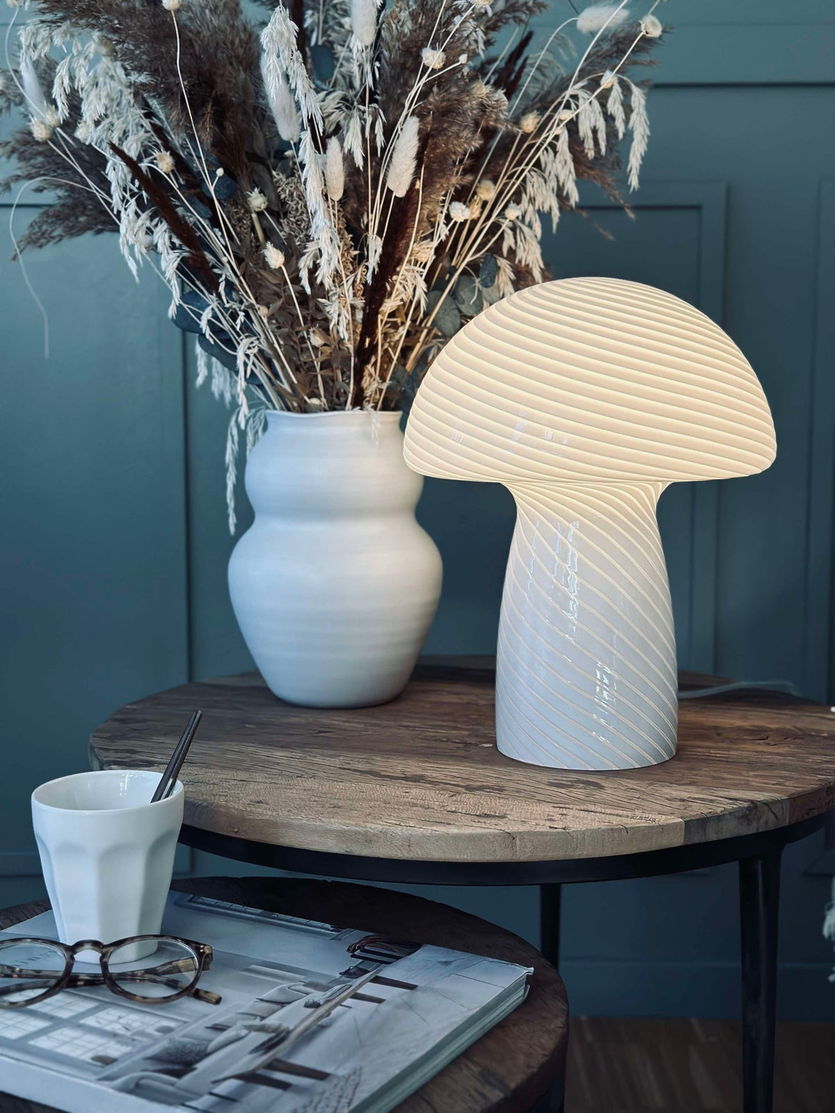 Mushroom Elsa - Grijs 32cm