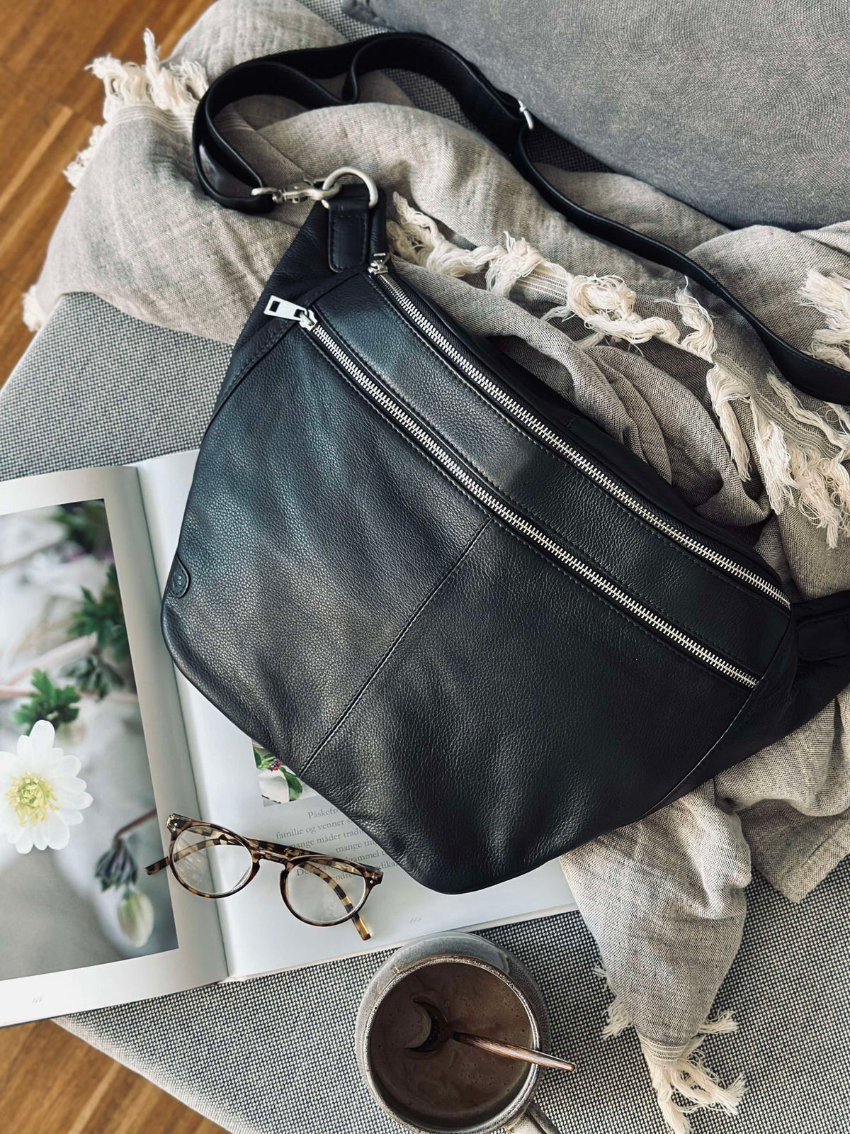 Bumbag BIG Astrid - Zwart / Zilver