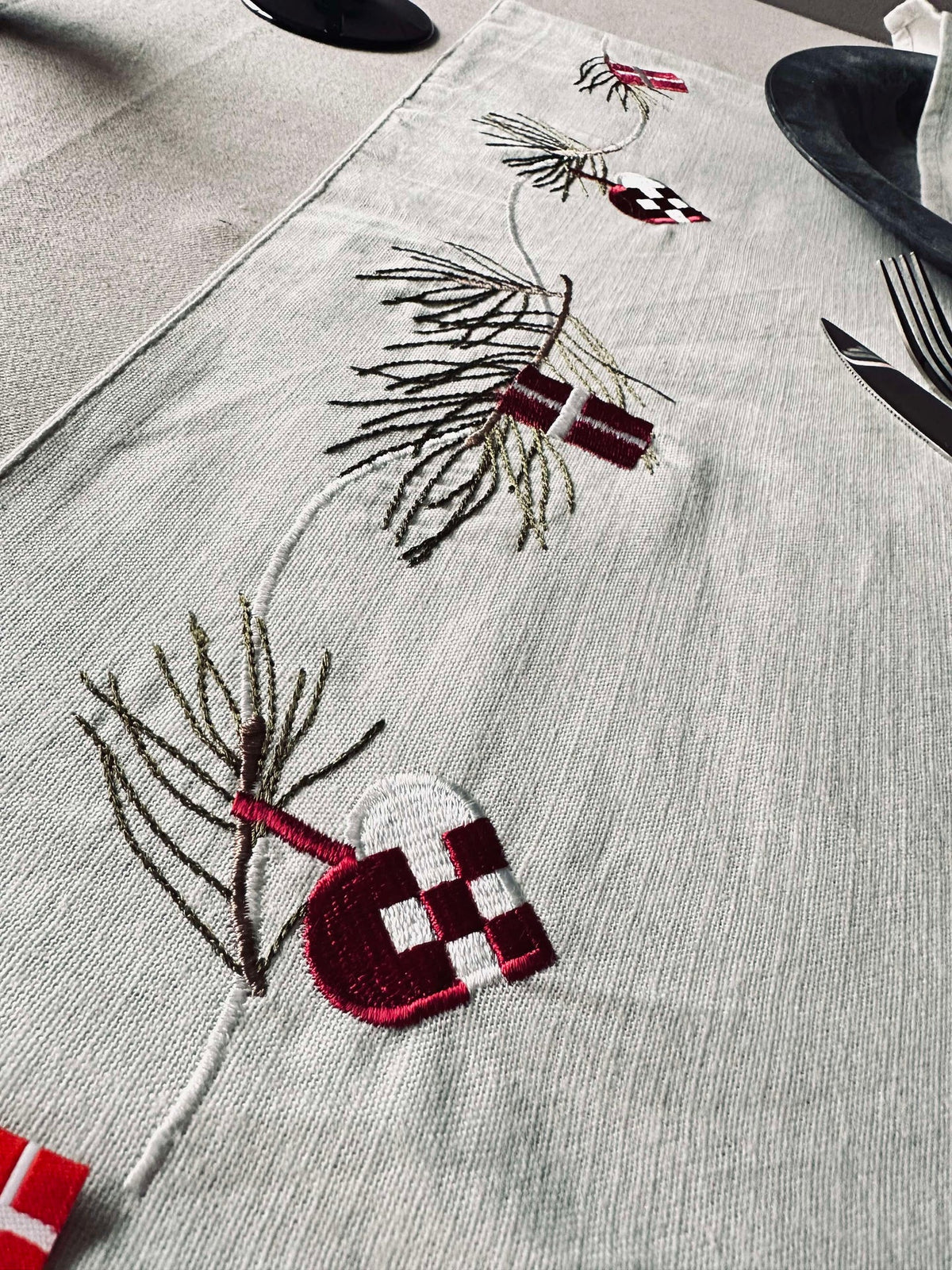Placemat - Kerst met nostalgie
