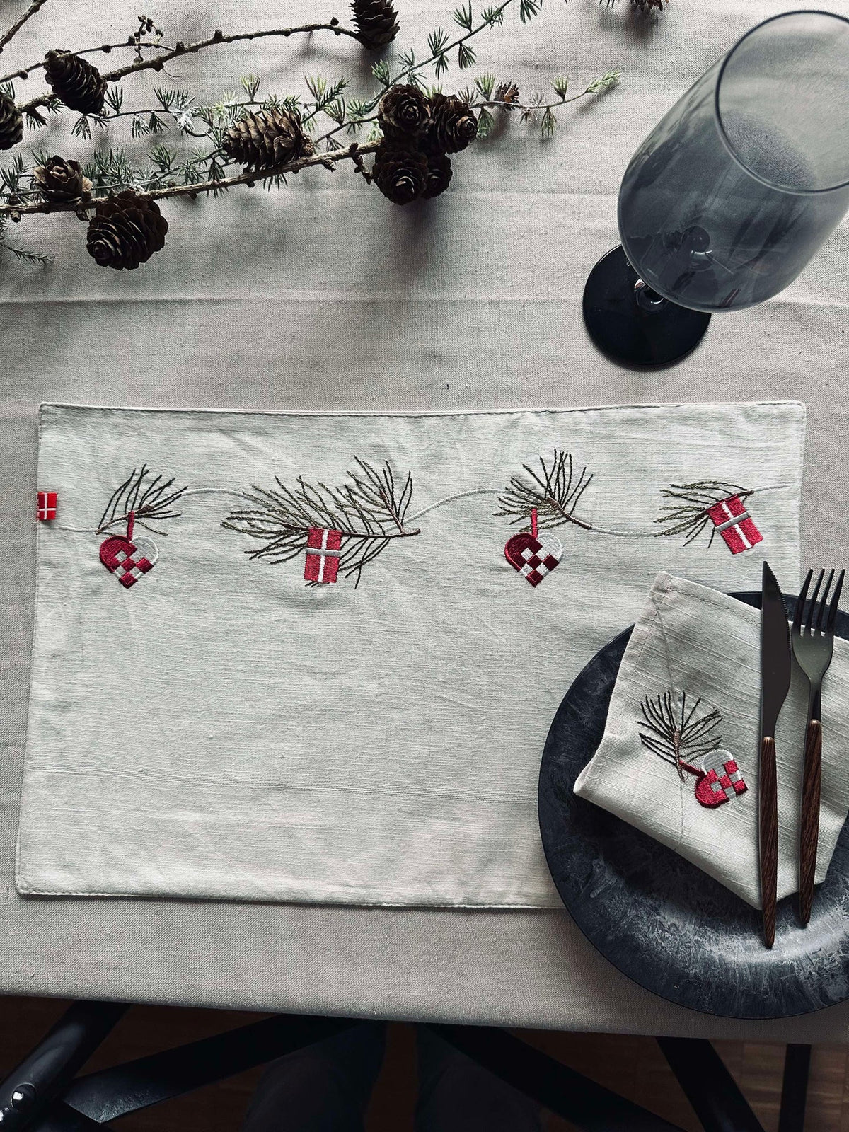 Placemat - Kerst met nostalgie