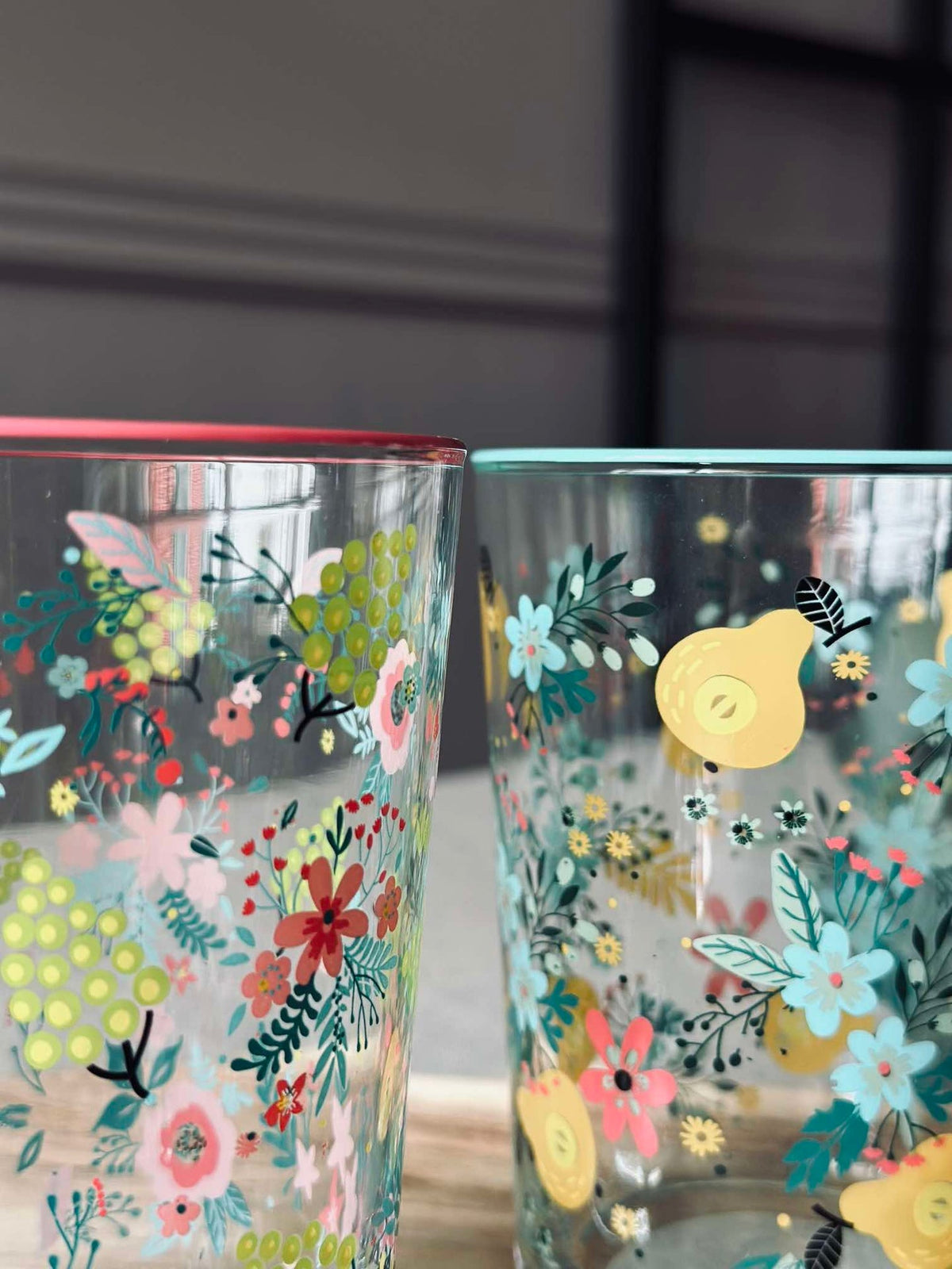 Drinkglas FLORA - Set van 4 glazen