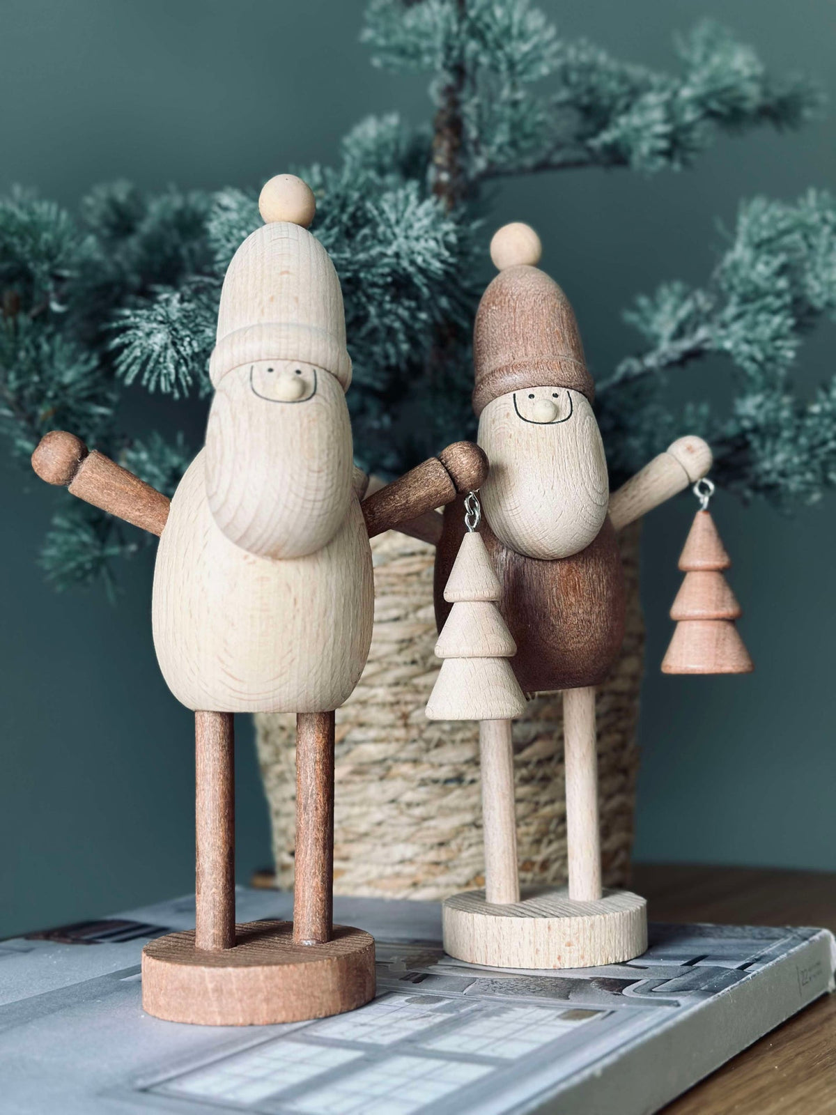 Kerstman Wood