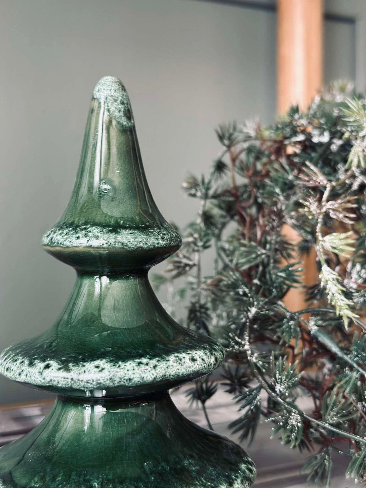 Kerstboompje Keramiek 15 cm