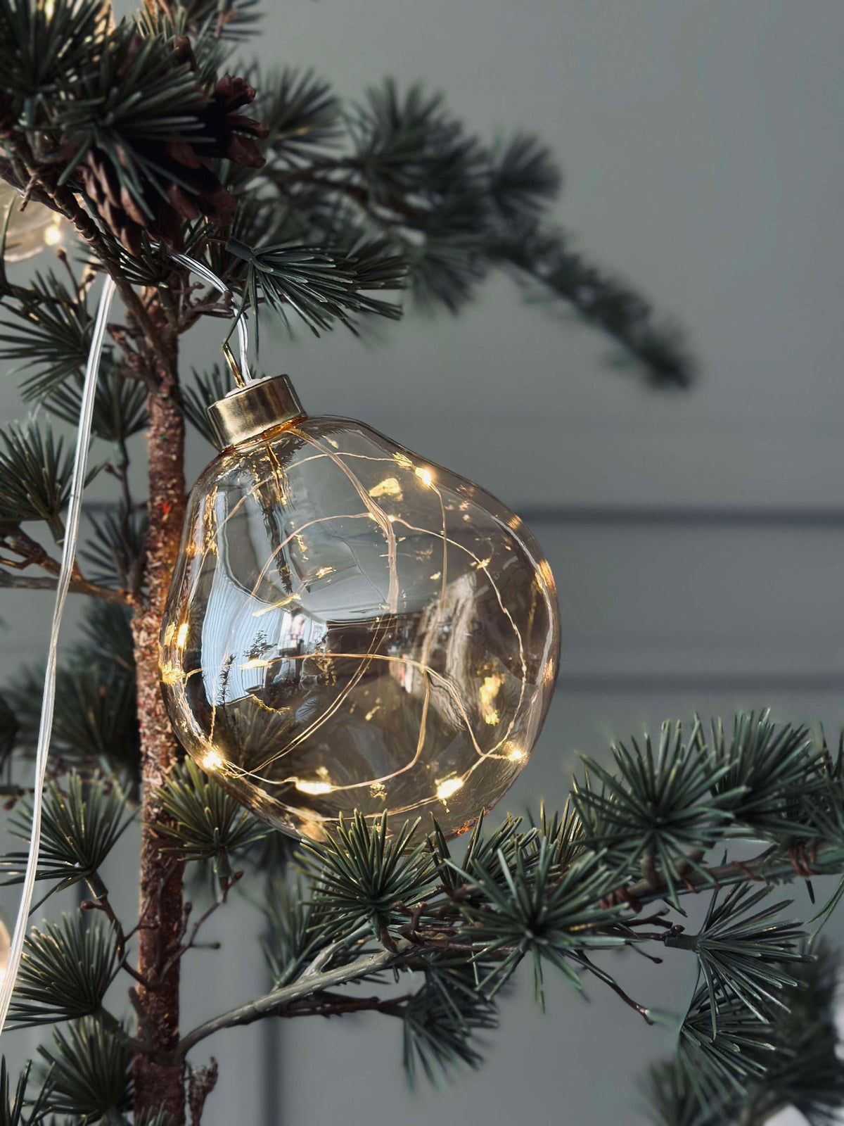 LED Lichtbollen Golden - Set van 3 stuks