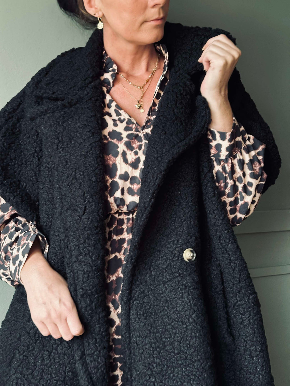 Gilet oversize Molly Black