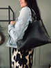 Werktas met studs - Black