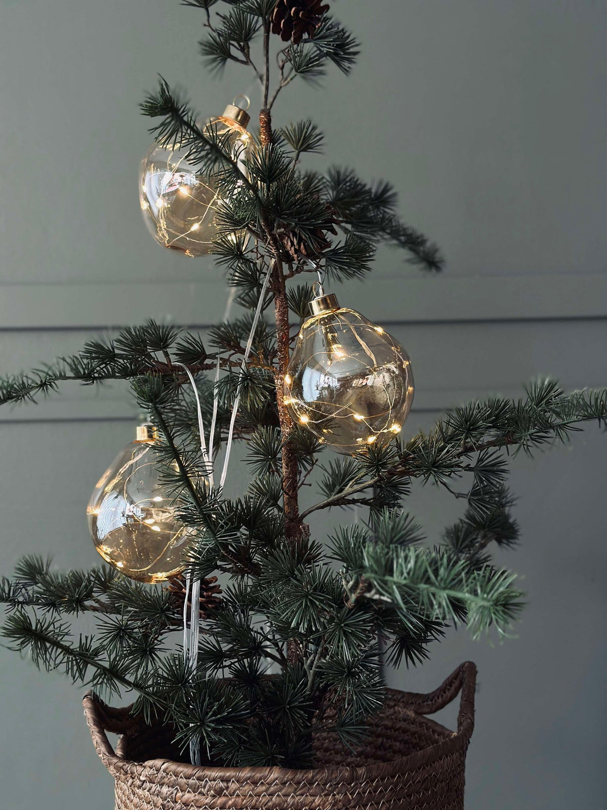 LED Lichtbollen Golden - Set van 3 stuks
