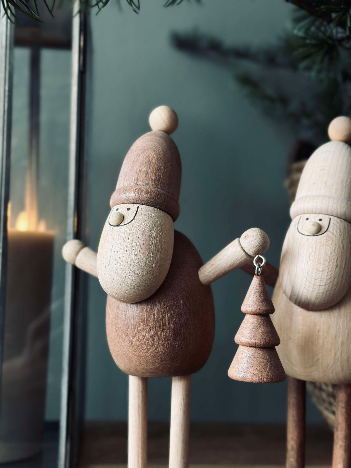 Kerstman Wood