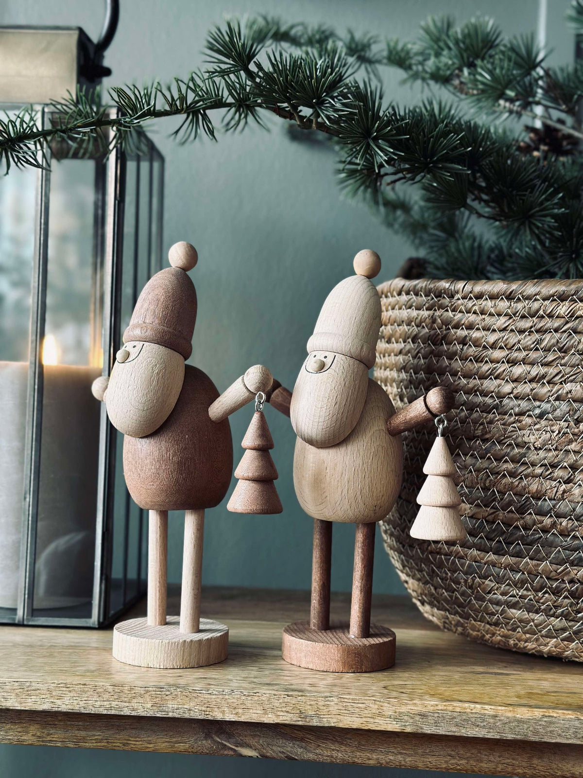 Kerstman Wood