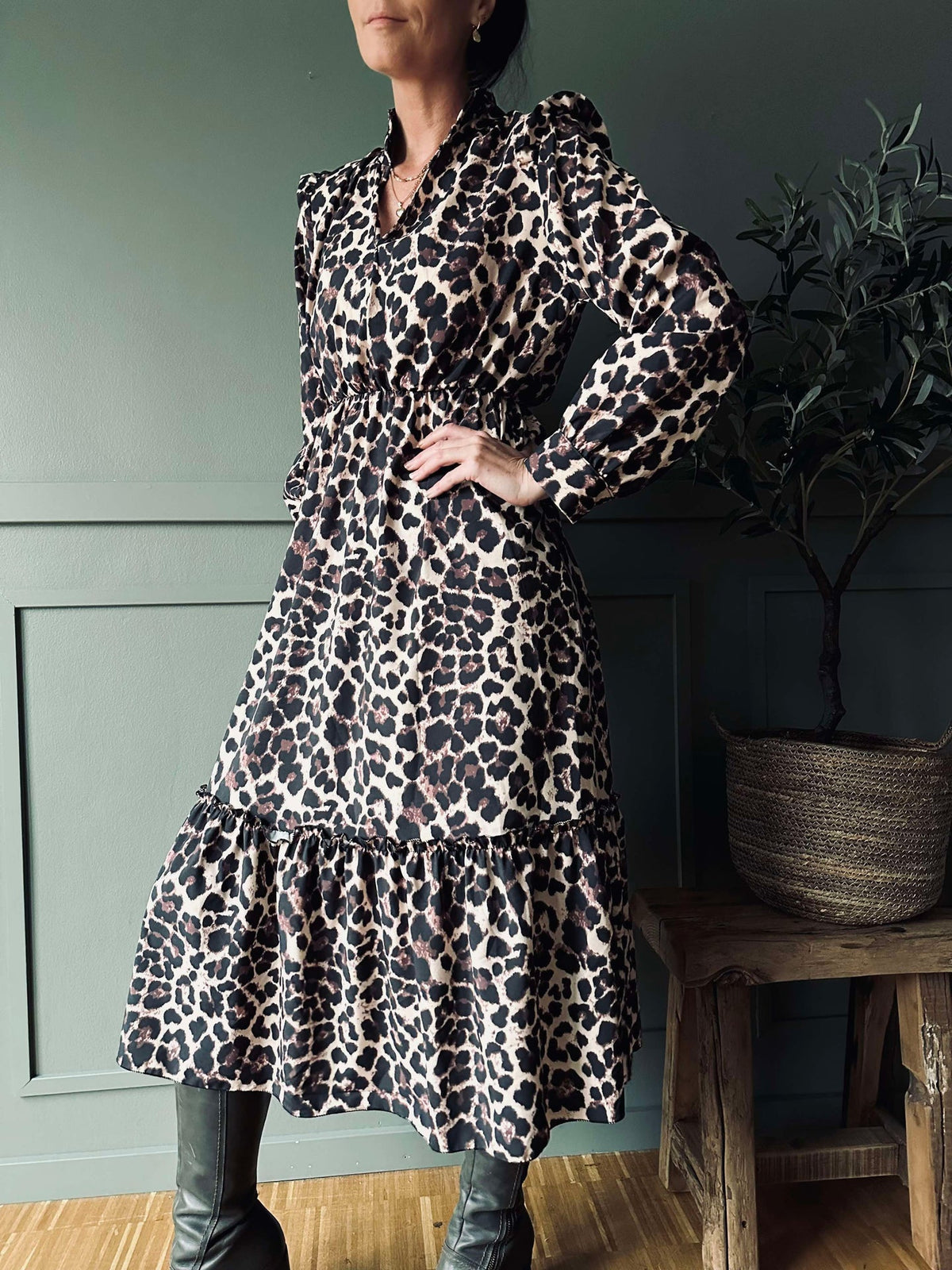 Jurk Leopard - S/M