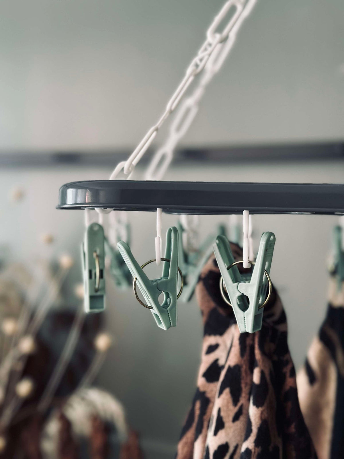 Hanger met klemmen - Green