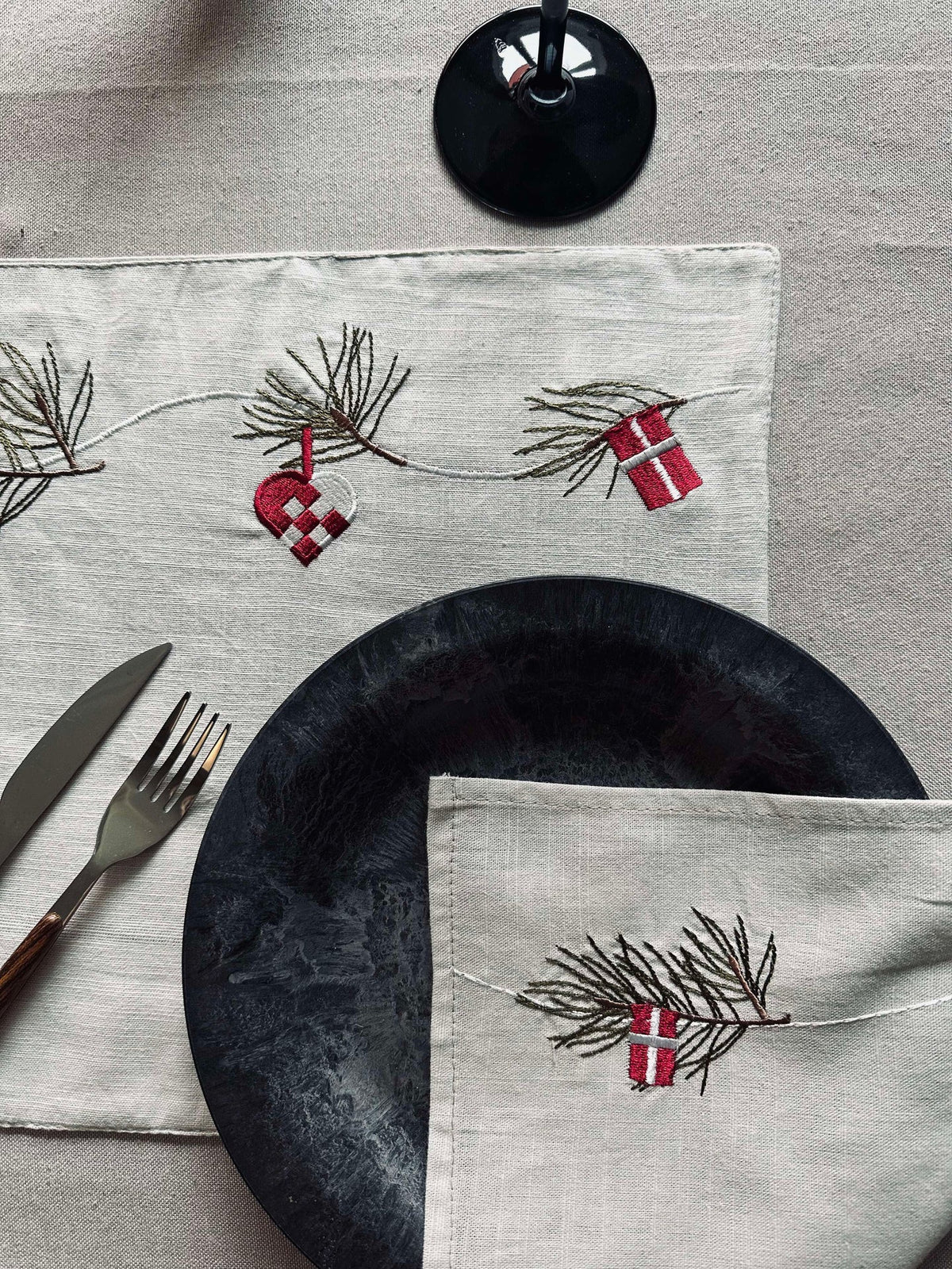 Placemat - Kerst met nostalgie