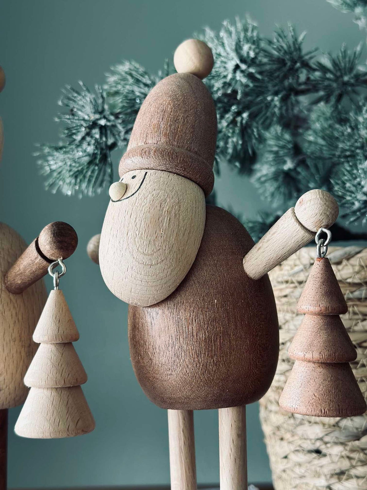 Kerstman Wood