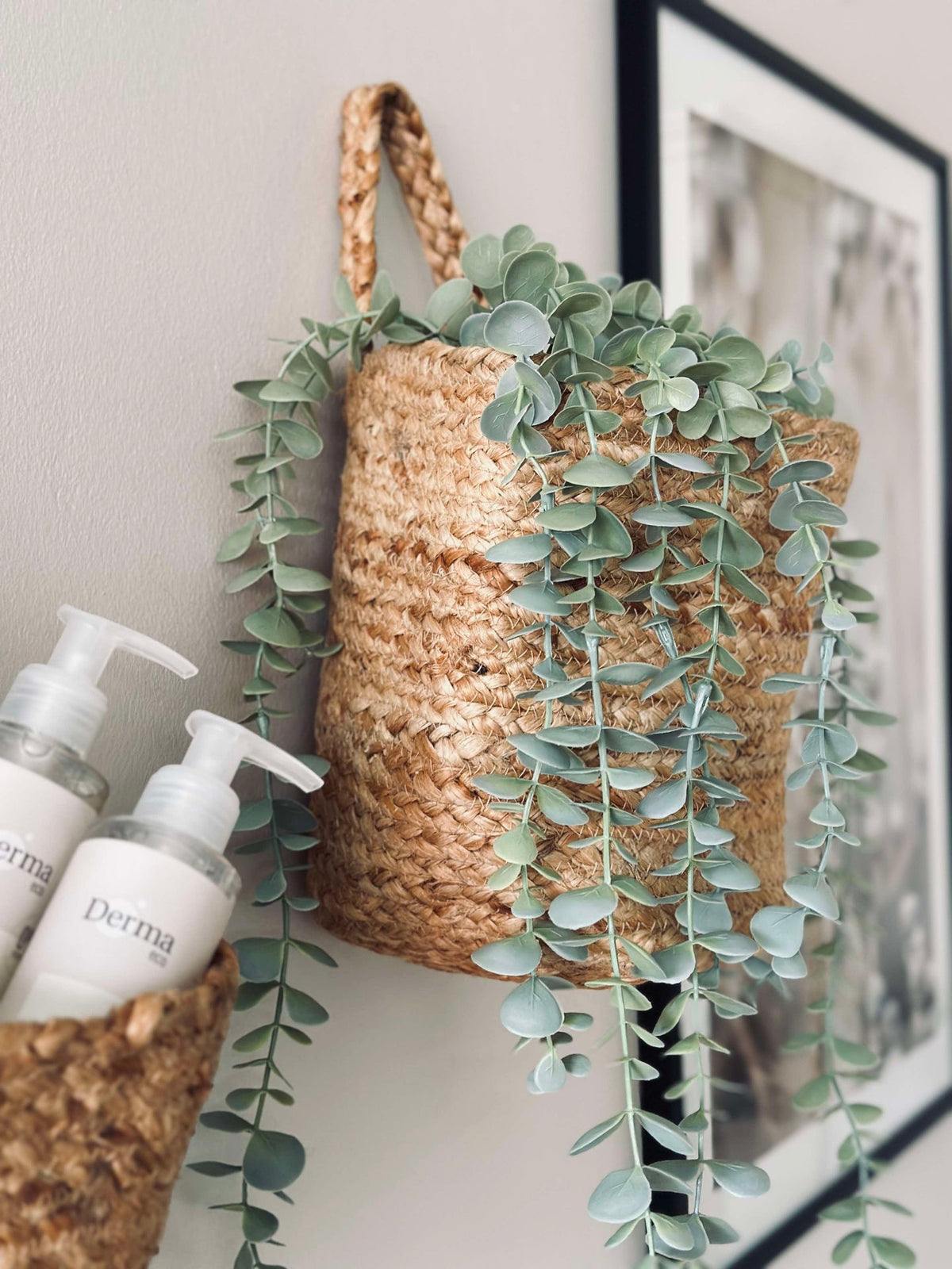 Hangmand met handgreep - Jute medium
