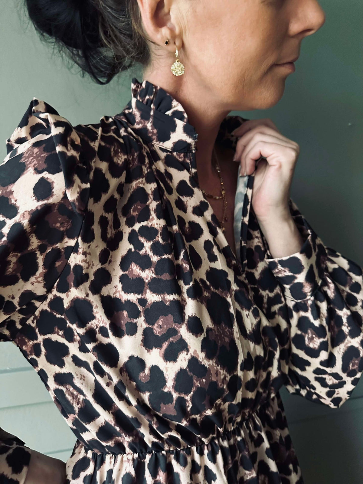 Jurk Leopard - S/M