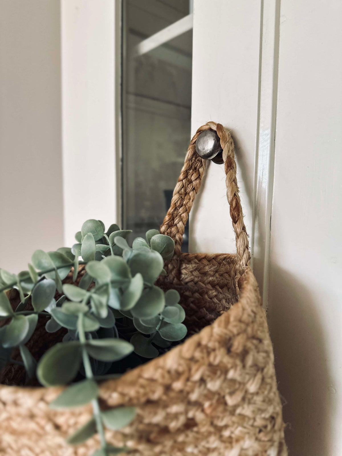 Hangmand met handgreep - Jute medium