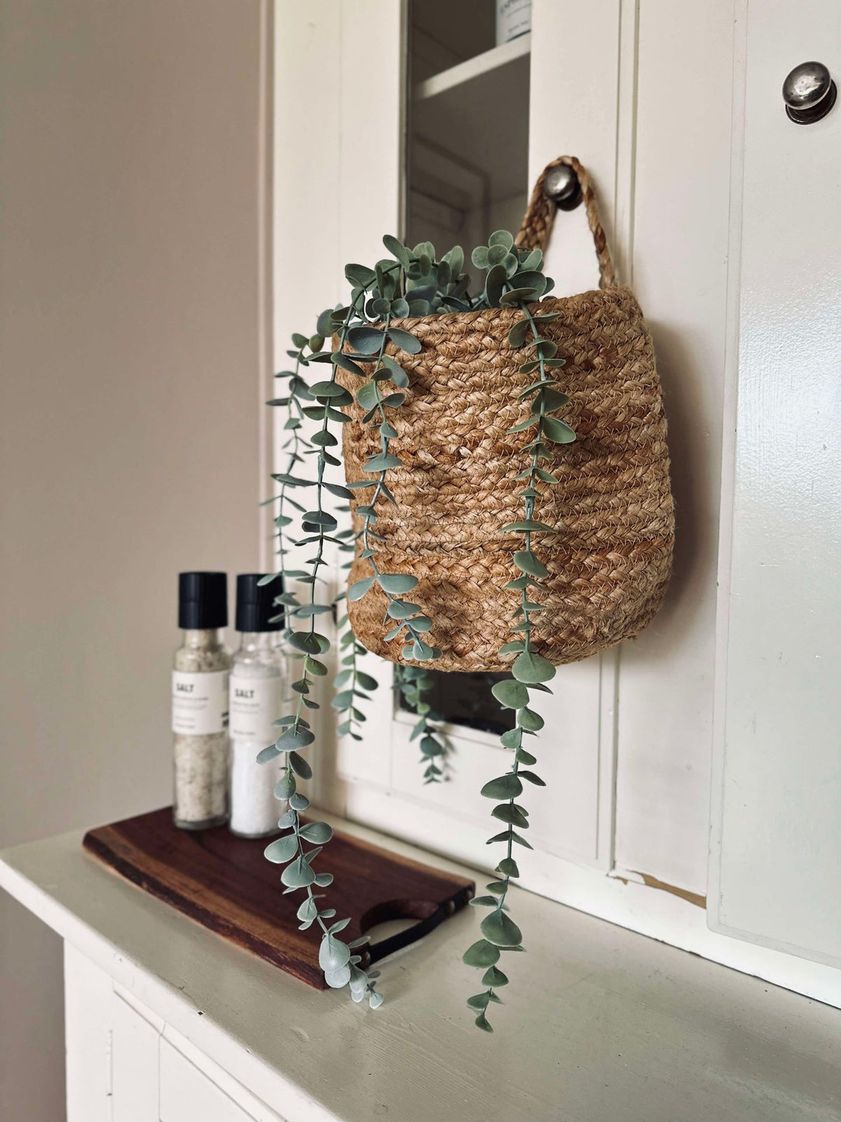 Hangmand met handgreep - Jute medium