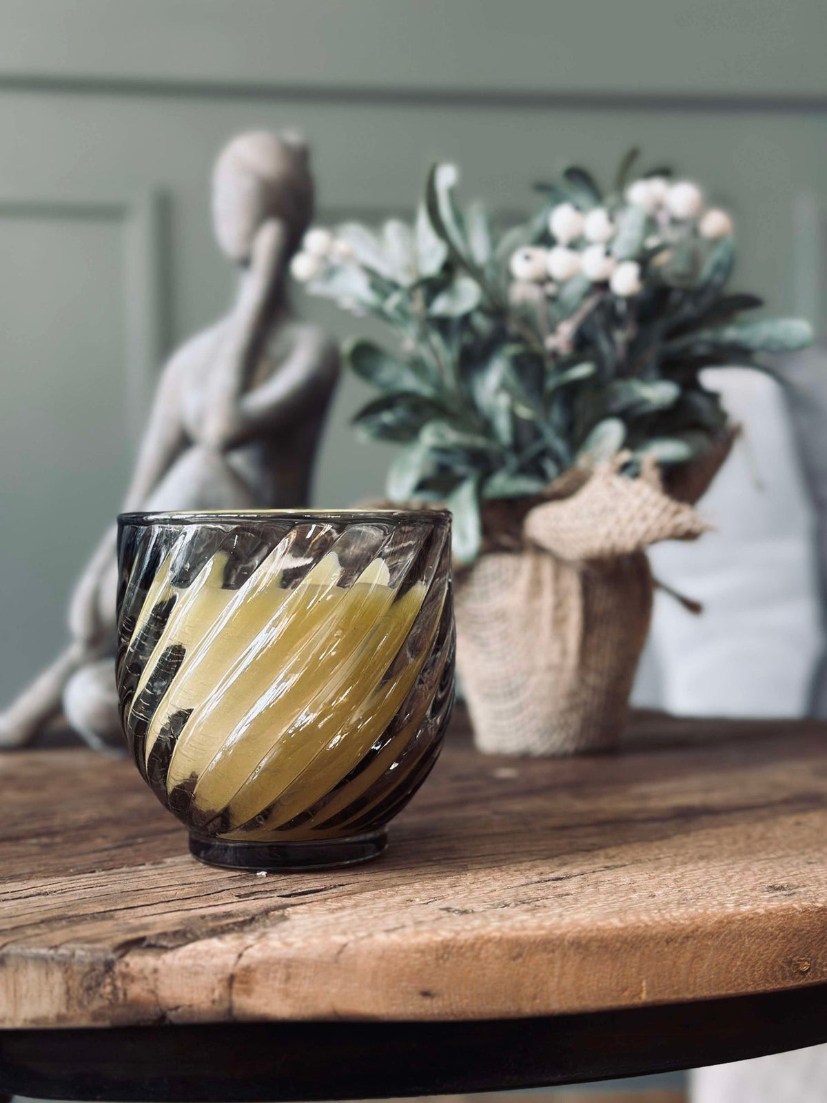 Geurkaars in glas - AMBER DELICE