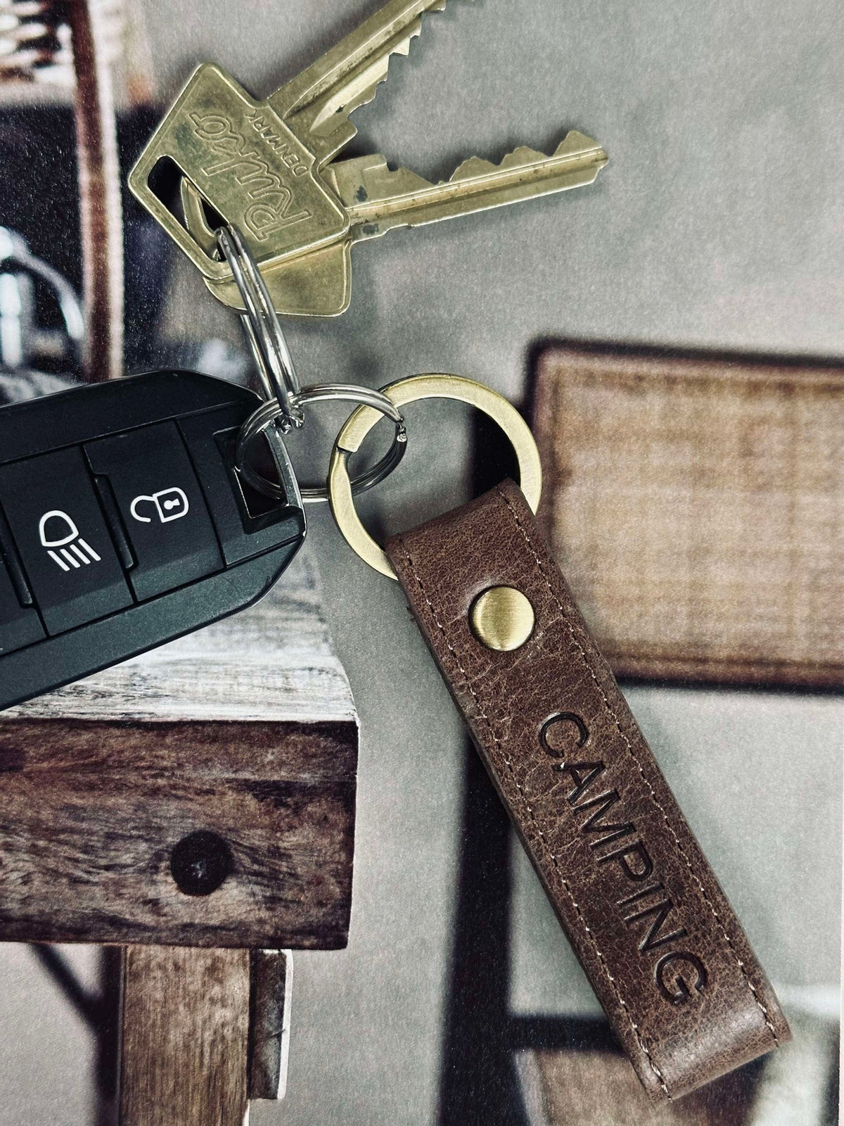 Sleutelhanger CAMPING