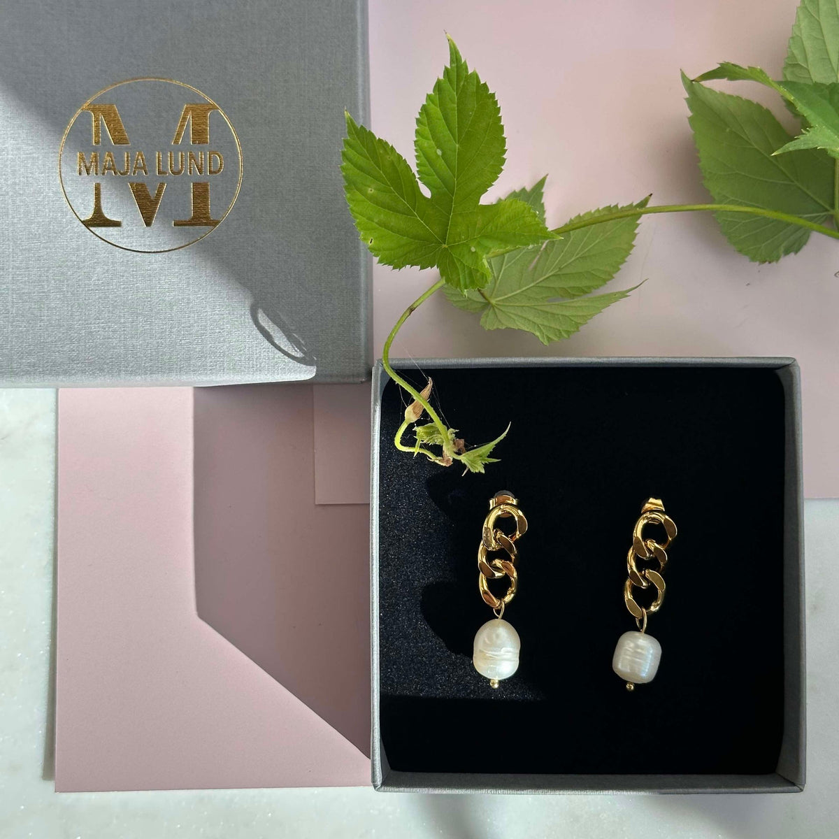 Oorbellen Elsa 18k verguld