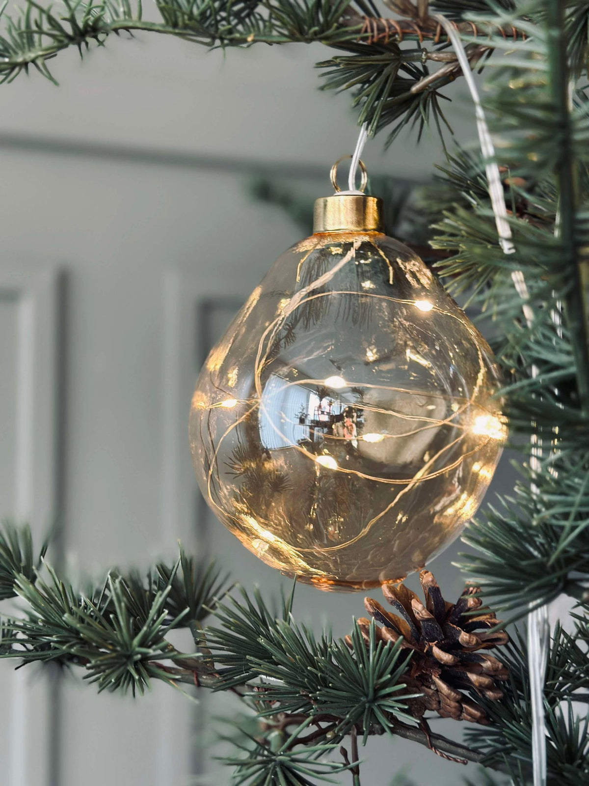 LED Lichtbollen Golden - Set van 3 stuks