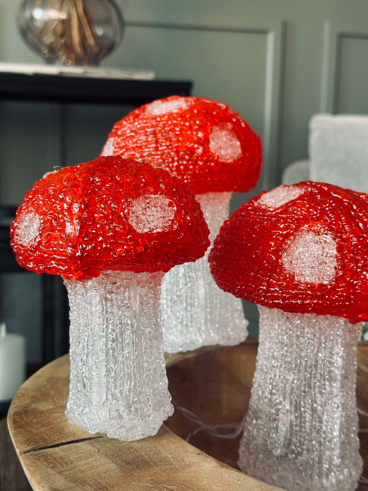 Mushroom Set met 5 lampen - Goedgekeurd voor binnen en buiten