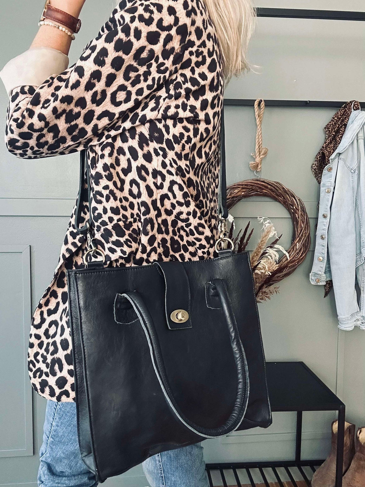 Workbag Lady van buffelleer