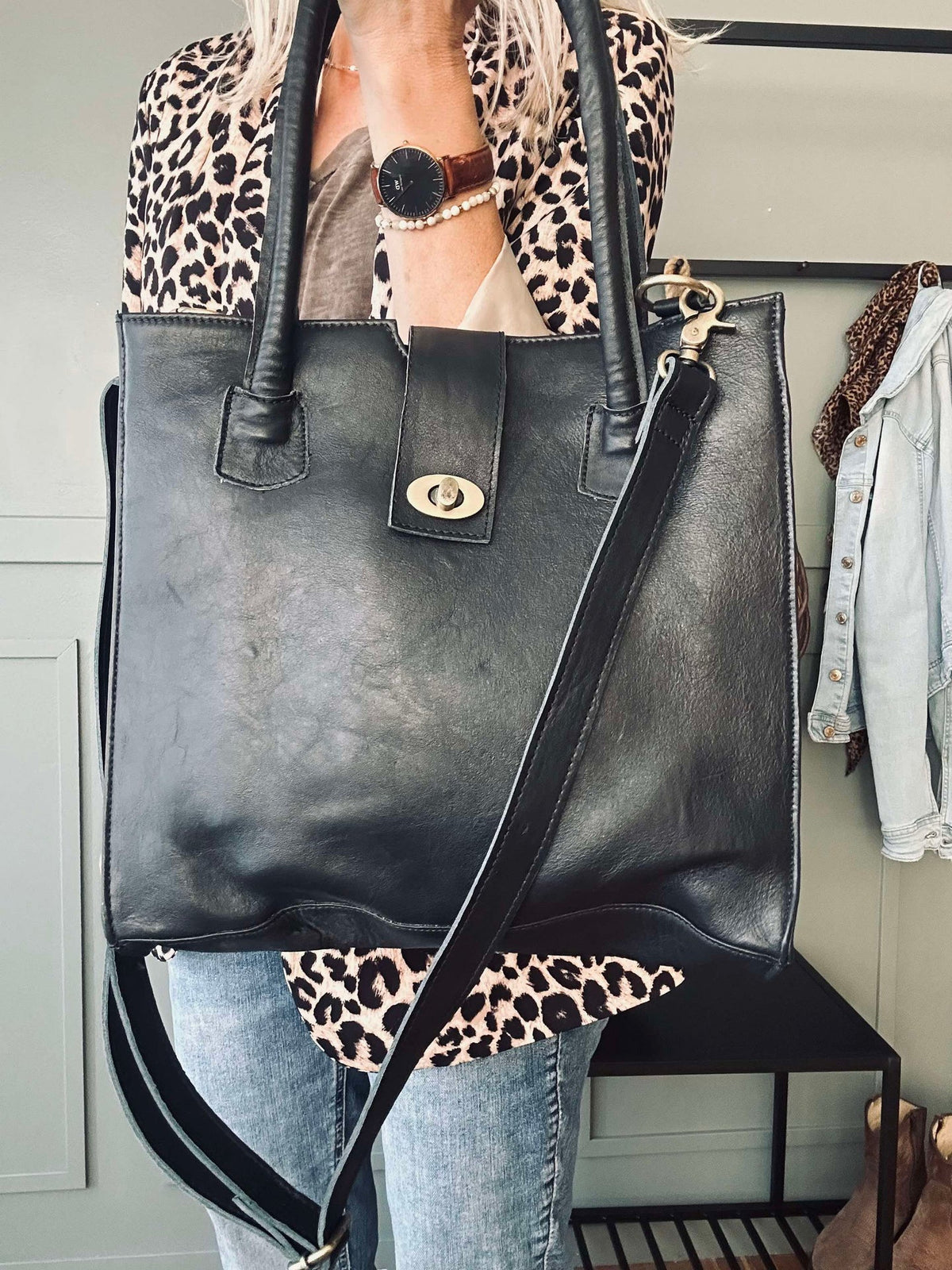 Workbag Lady van buffelleer