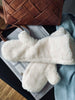 Handschoenen - White fleece