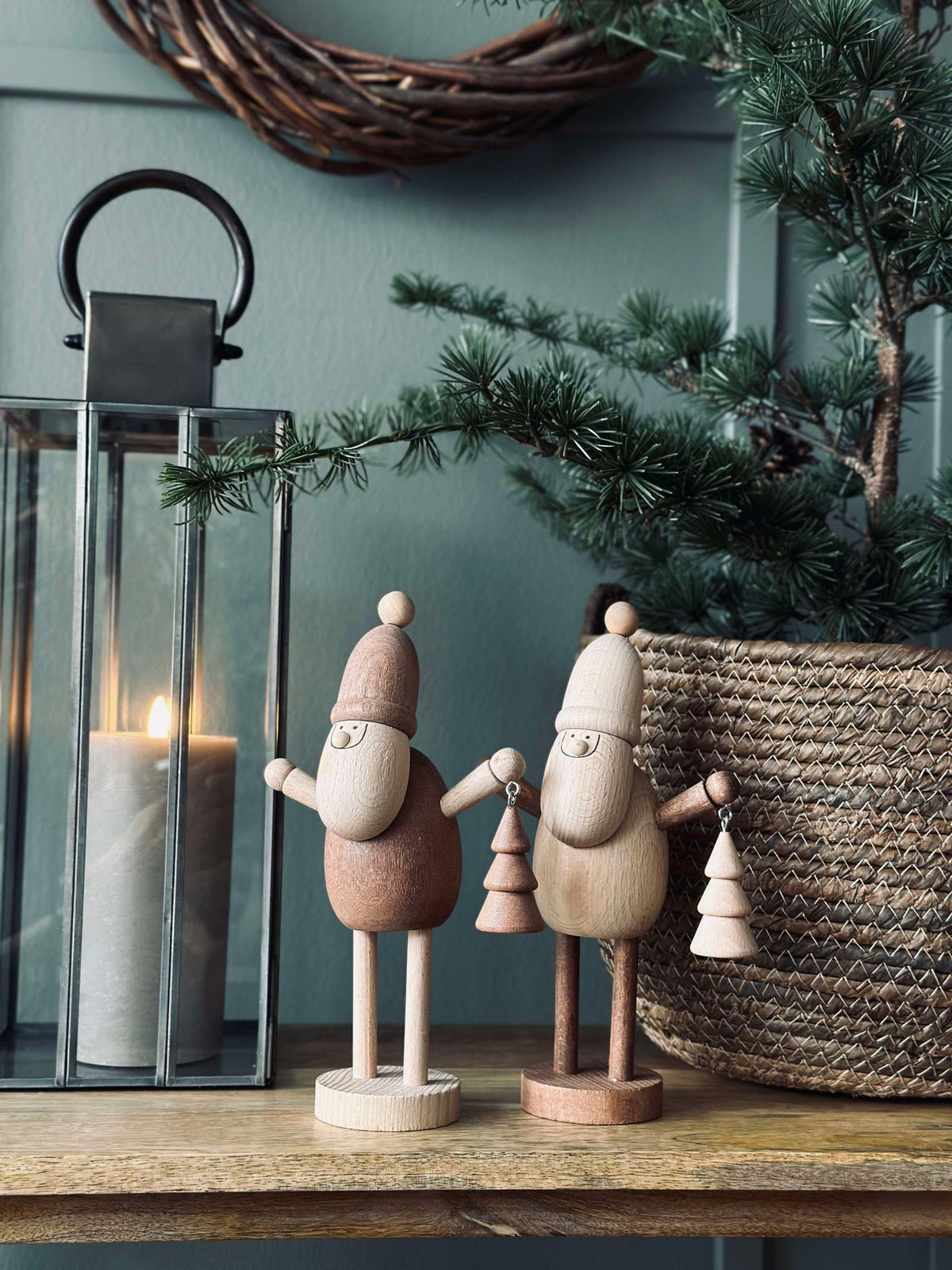 Kerstman Wood