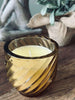 Geurkaars in glas - OUD WOOD